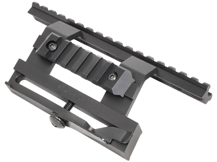 Быстросъёмный боковой кронштейн ARKON с 2 планками Weaver на Сайга/АК